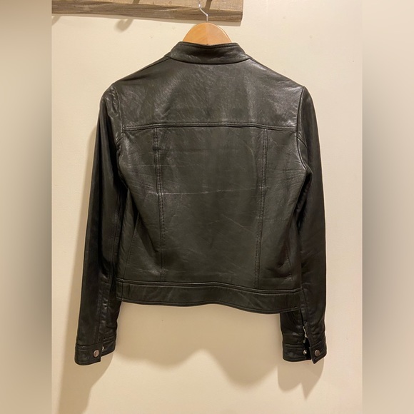 Classic Gucci leather biker jacket. - Picture 2 of 11